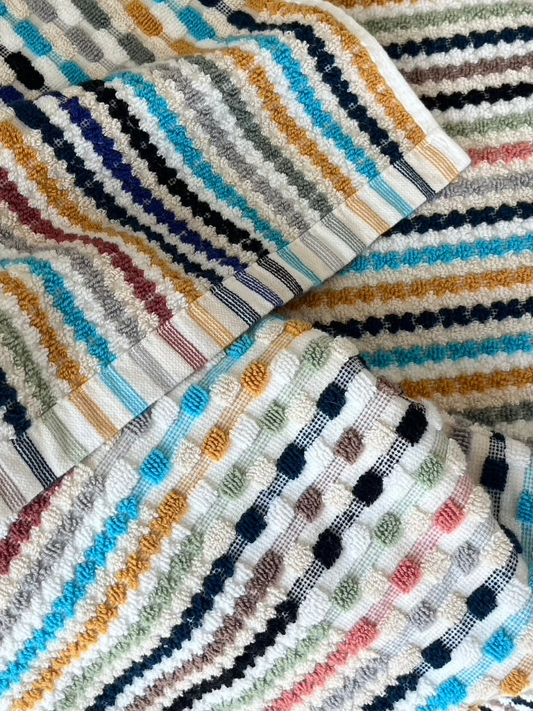 Autumn Stripe hooded bath towel