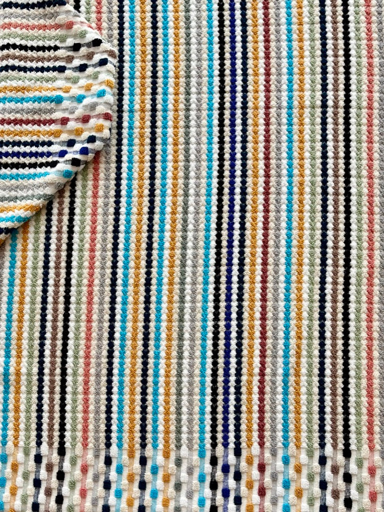 Autumn Stripe hooded bath towel