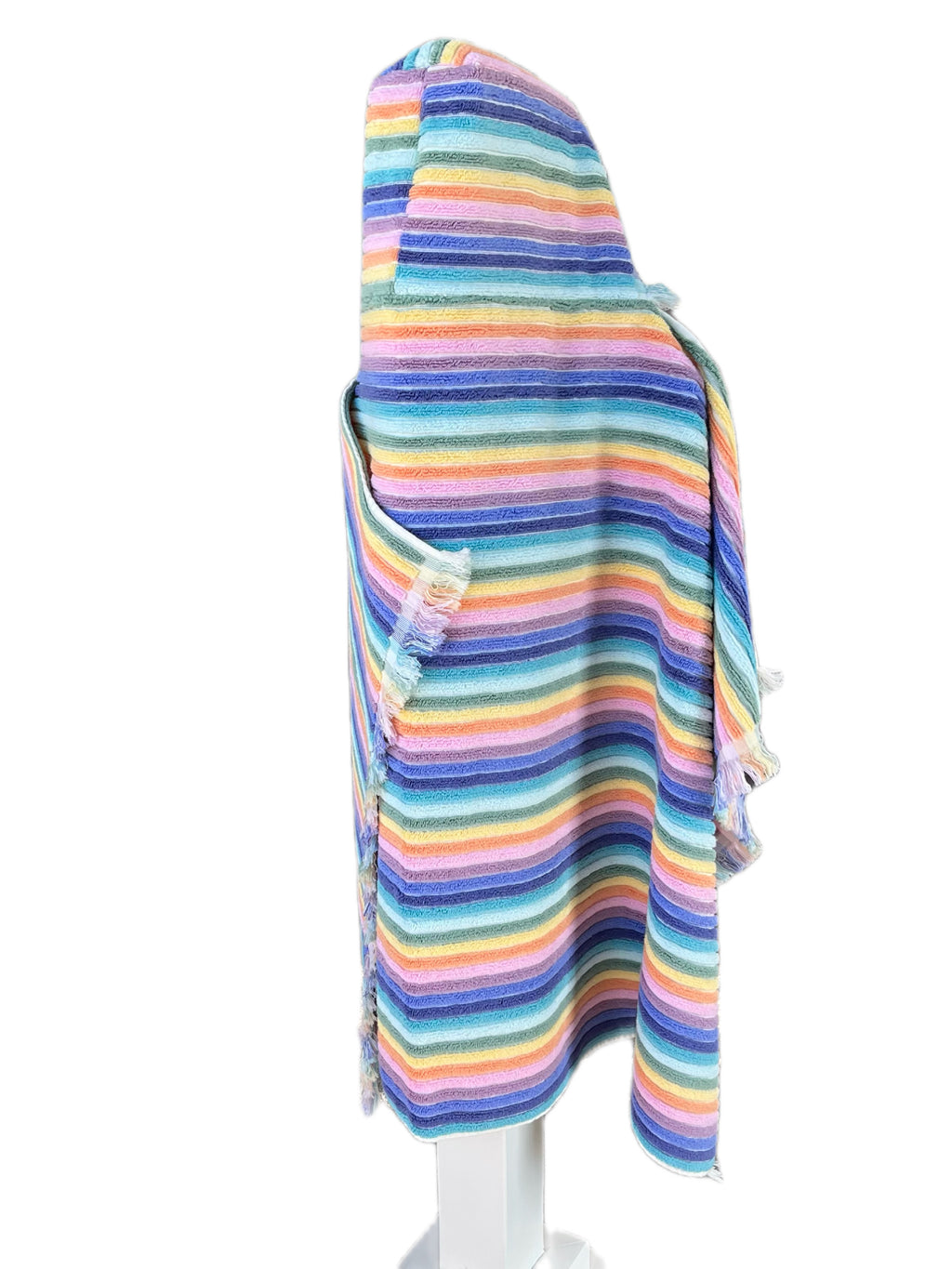 Summer Stripe Bright hooded bath towel
