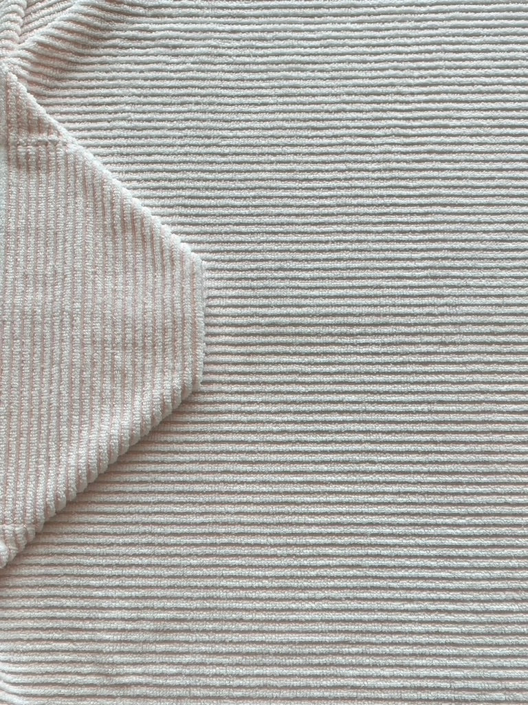 Classic Pink Stripe hooded bath towel
