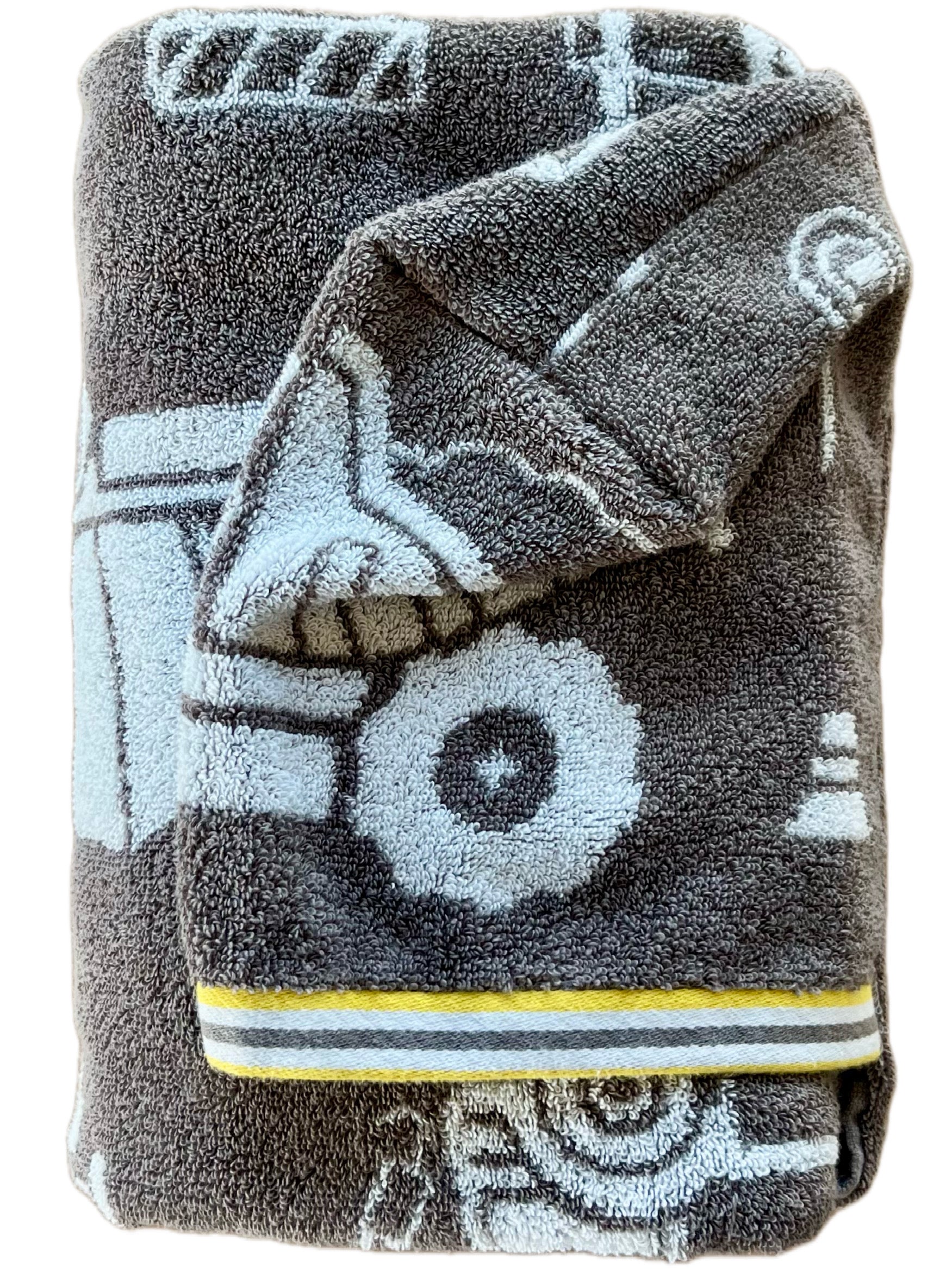 Construction Equipment hooded bath towel