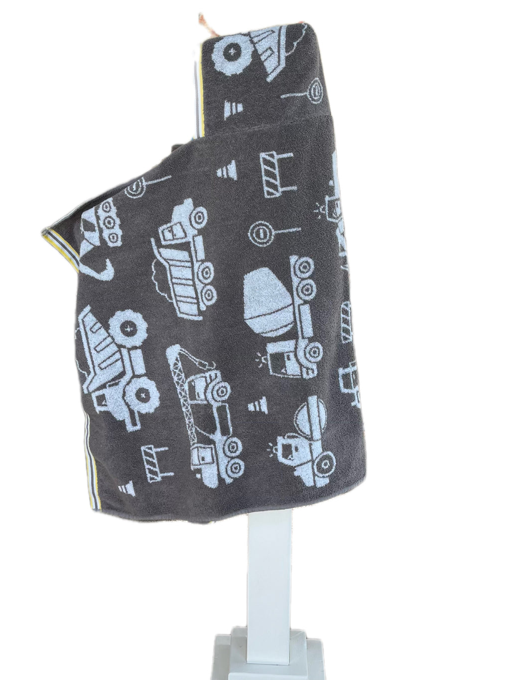 Construction Equipment hooded bath towel