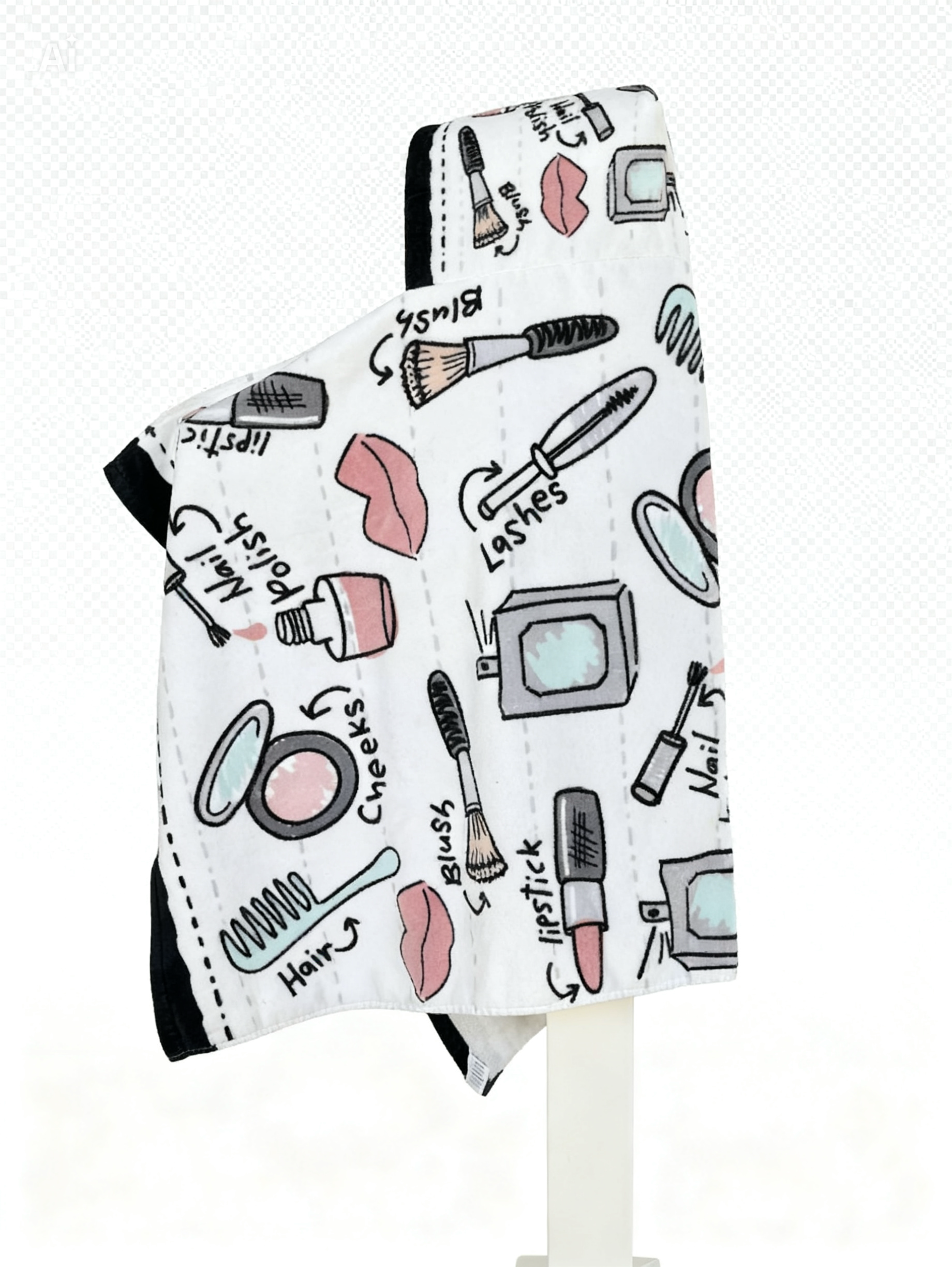 Makeup for Days hooded bath towel