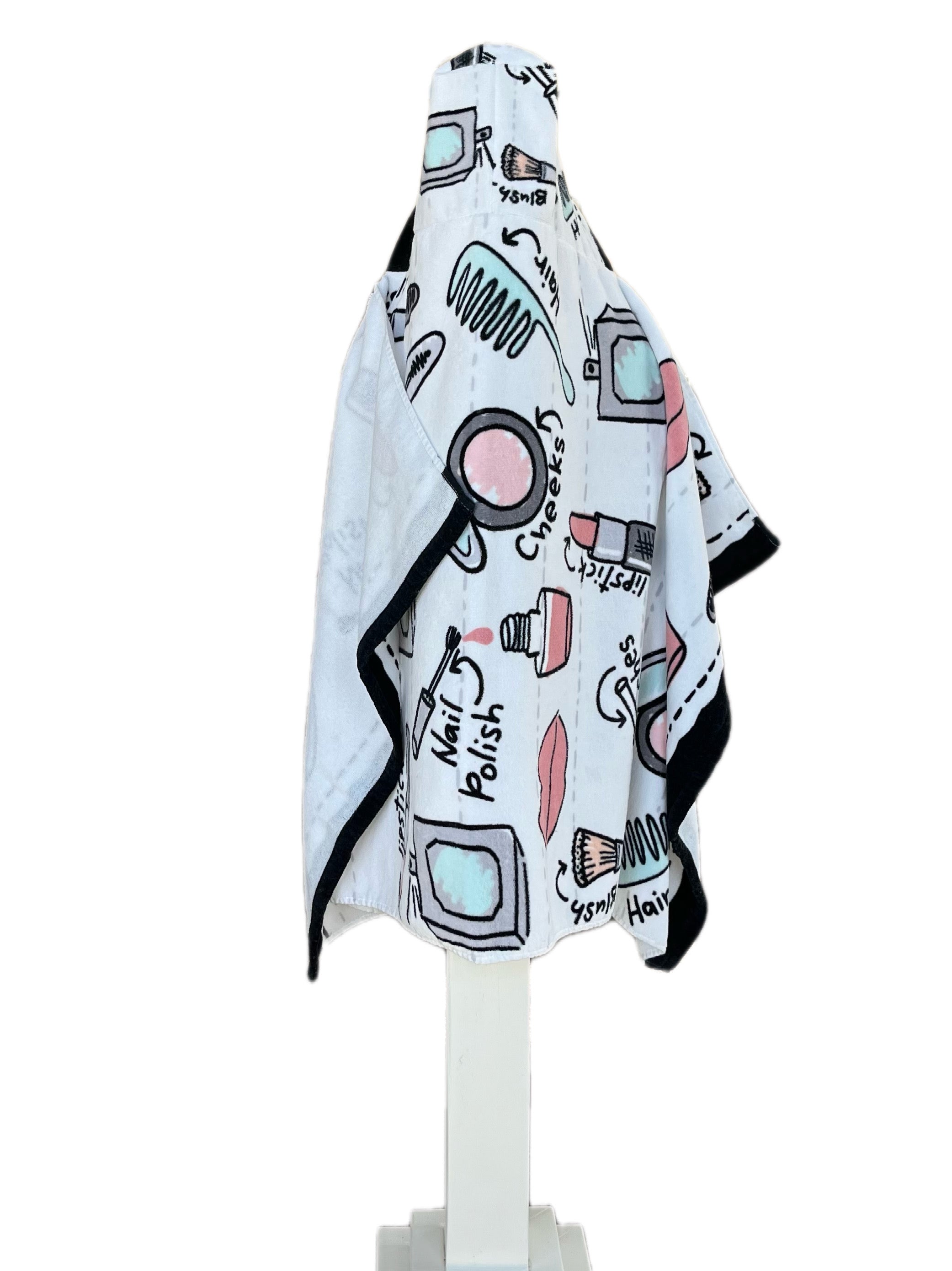 Makeup for Days hooded bath towel