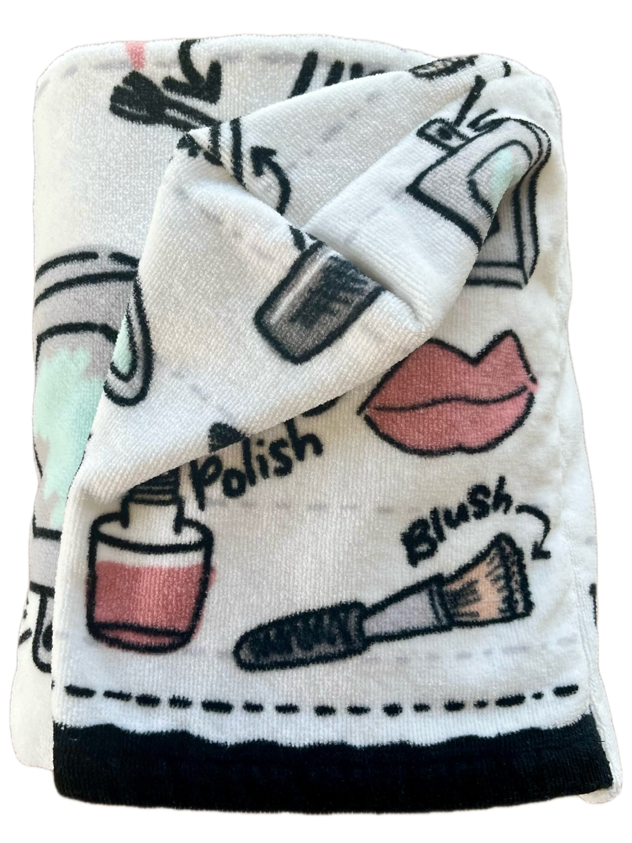 Makeup for Days hooded bath towel