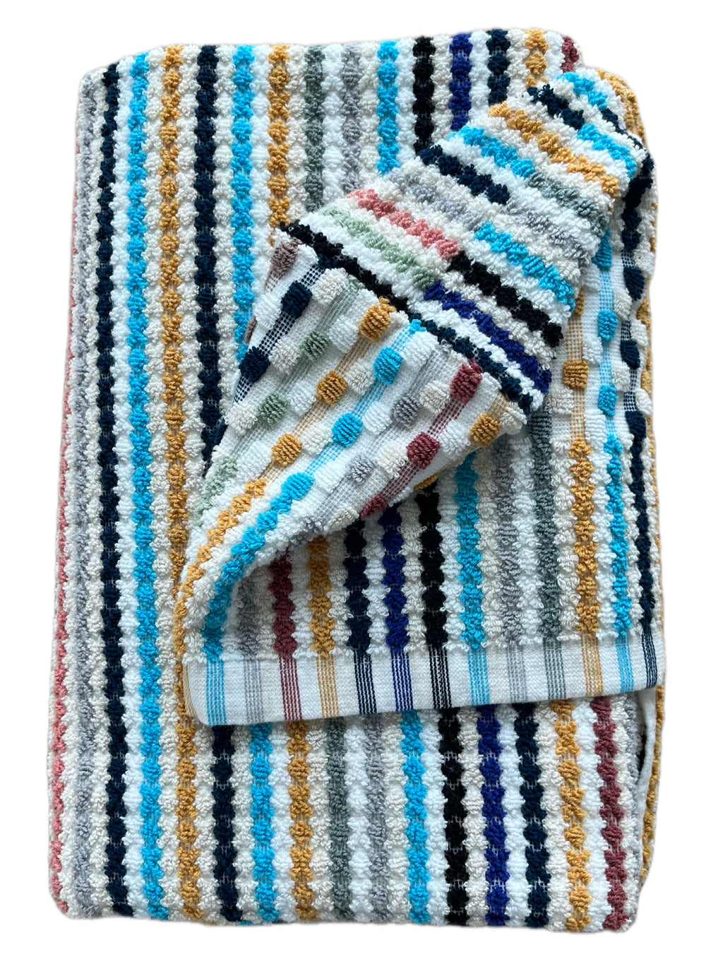 Autumn Stripe hooded bath towel